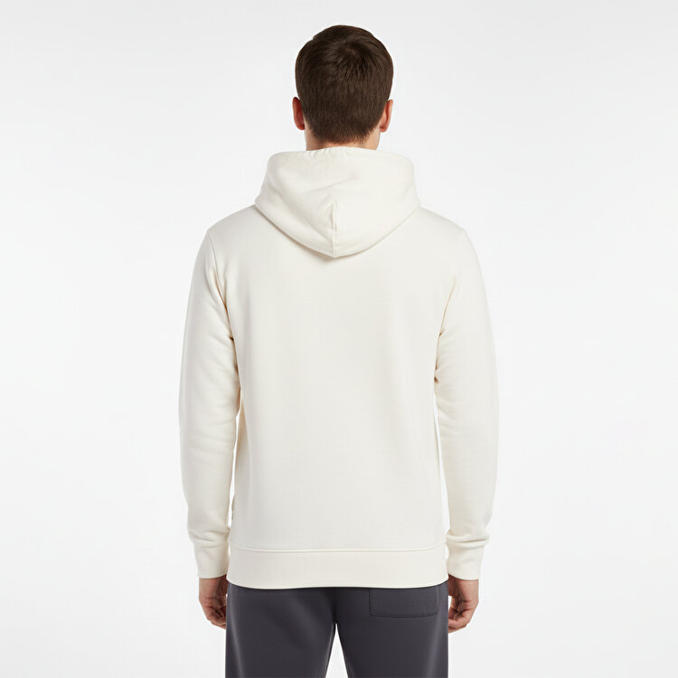 Jack&Jones Lucca Graphic Erkek Ekru Kapüşonlu Sweatshirt
