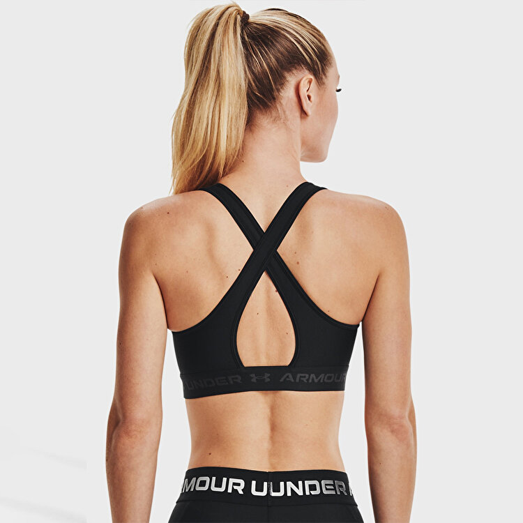 Under Armour Crossback Kadın Siyah Sporcu Sütyeni
