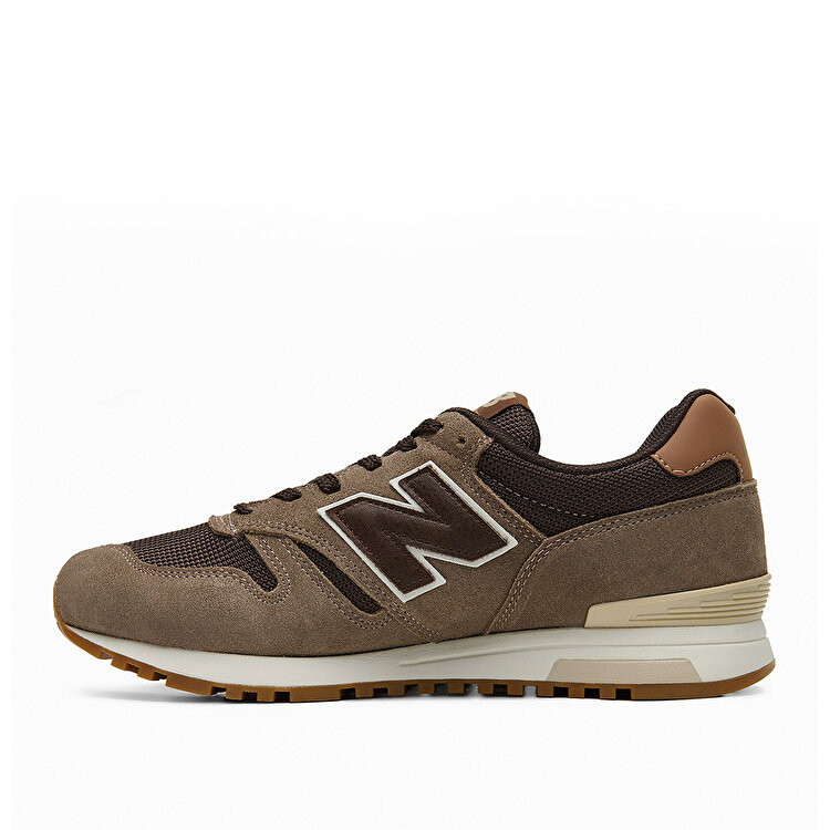 New Balance 565 Erkek Bej Spor Ayakkabı - Görsel 3
