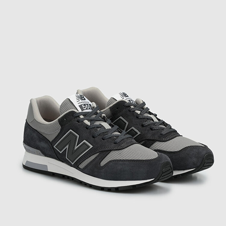 New Balance 565 Erkek Gri Spor Ayakkabı - Görsel 3