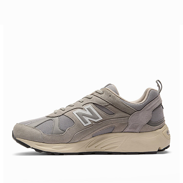 New Balance 878 Erkek Gri Spor Ayakkabı - Görsel 3