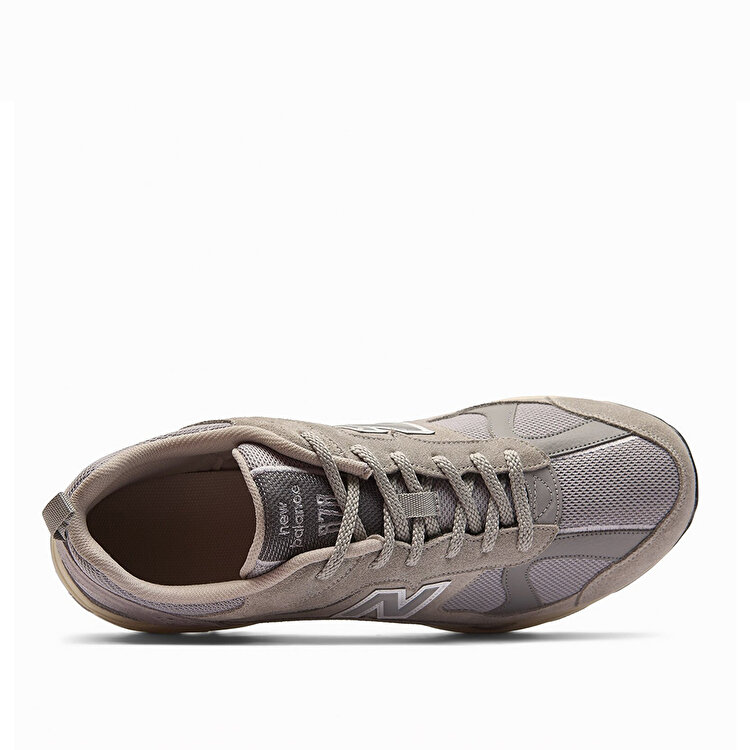 New Balance 878 Erkek Gri Spor Ayakkabı - Görsel 4