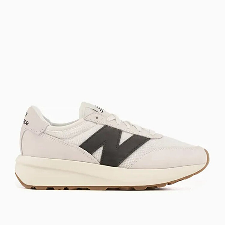 New Balance 370 Erkek Siyah Spor Ayakkabı - Görsel 2