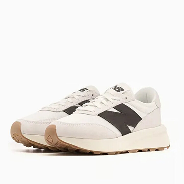 New Balance 370 Erkek Siyah Spor Ayakkabı - Görsel 3