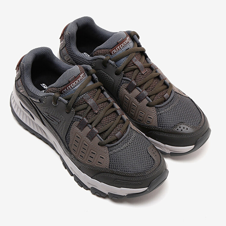 Skechers Arch Fit Escape Plan Water Repellent Erkek Gri Outdoor Ayakkabı - Görsel 6