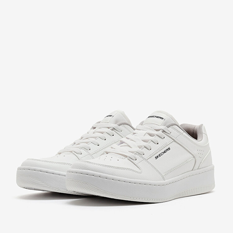 Skechers Sport Court 92 Erkek Beyaz Sneaker - Görsel 4