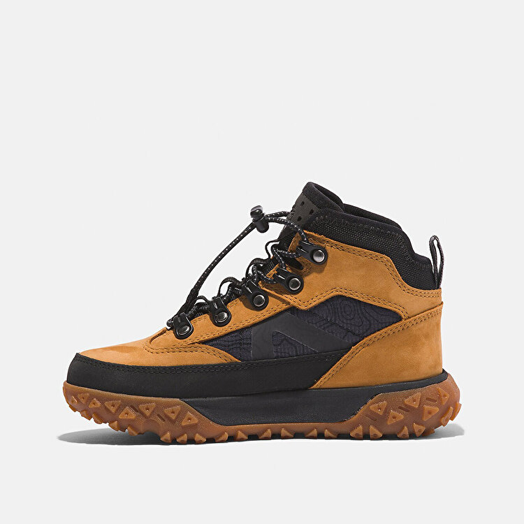 Timberland Green Stride Motion 6 Mid Bungee Waterproof Çocuk Bot - Görsel 3