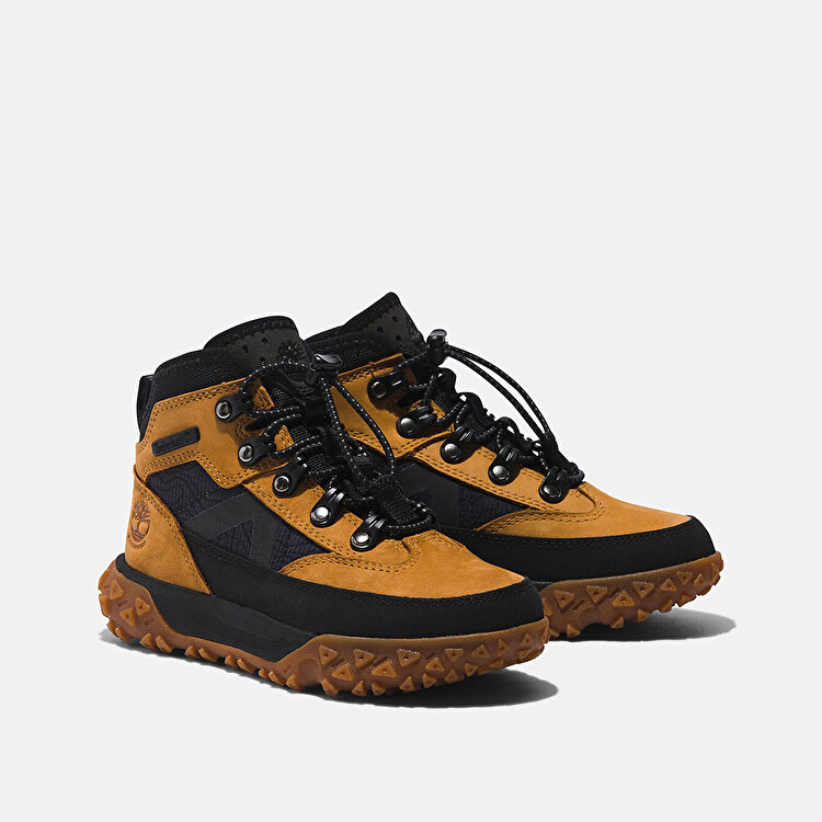 Timberland Green Stride Motion 6 Mid Bungee Waterproof Çocuk Bot - Görsel 4