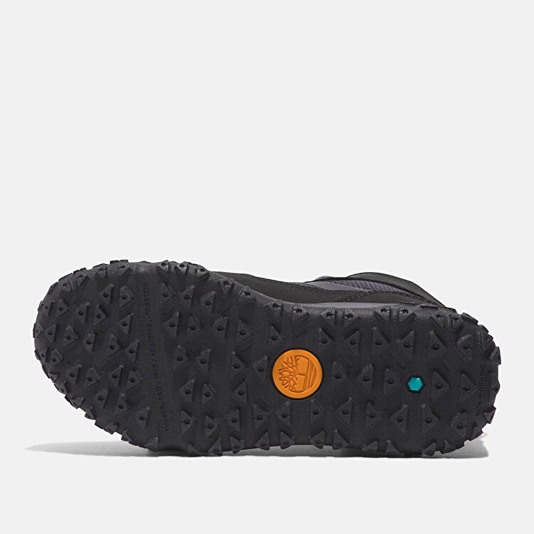 Timberland Green Stride Motion 6 Mid Bungee Waterproof Çocuk Siyah Bot - Görsel 6