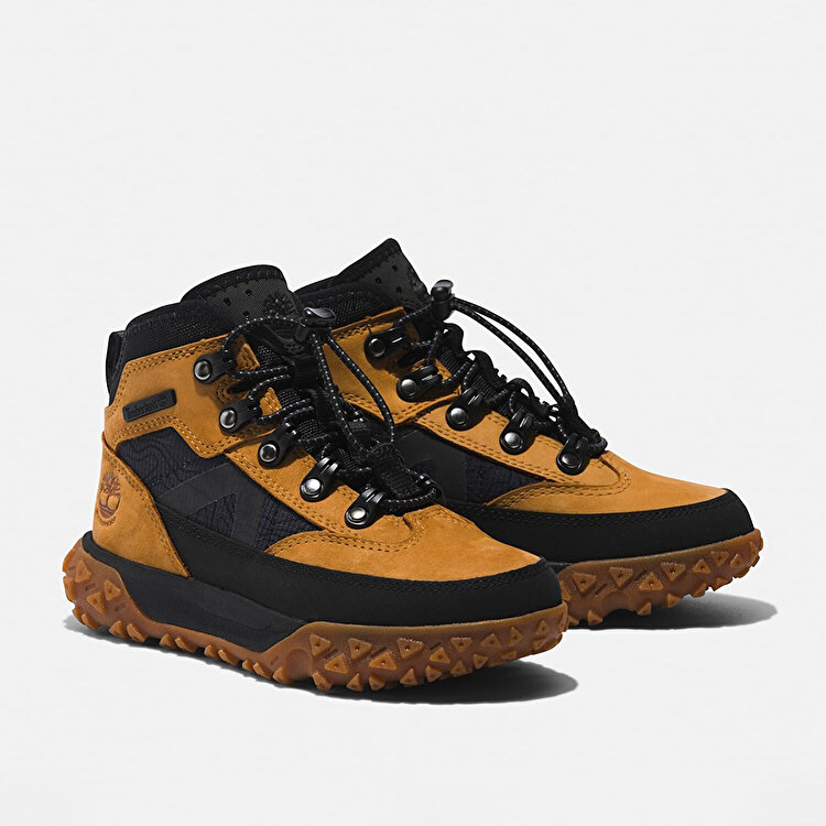 Timberland Green Stride Motion 6 Mid Lace Up Waterproof Çocuk Bot - Görsel 4