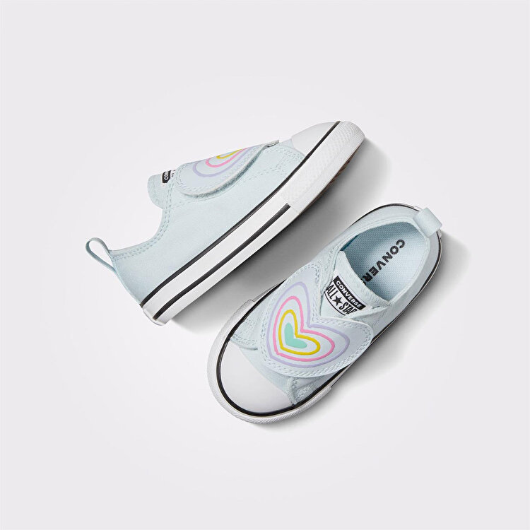 Converse Chuck Taylor All Star One Strap Bebek Mavi Sneaker - Görsel 6