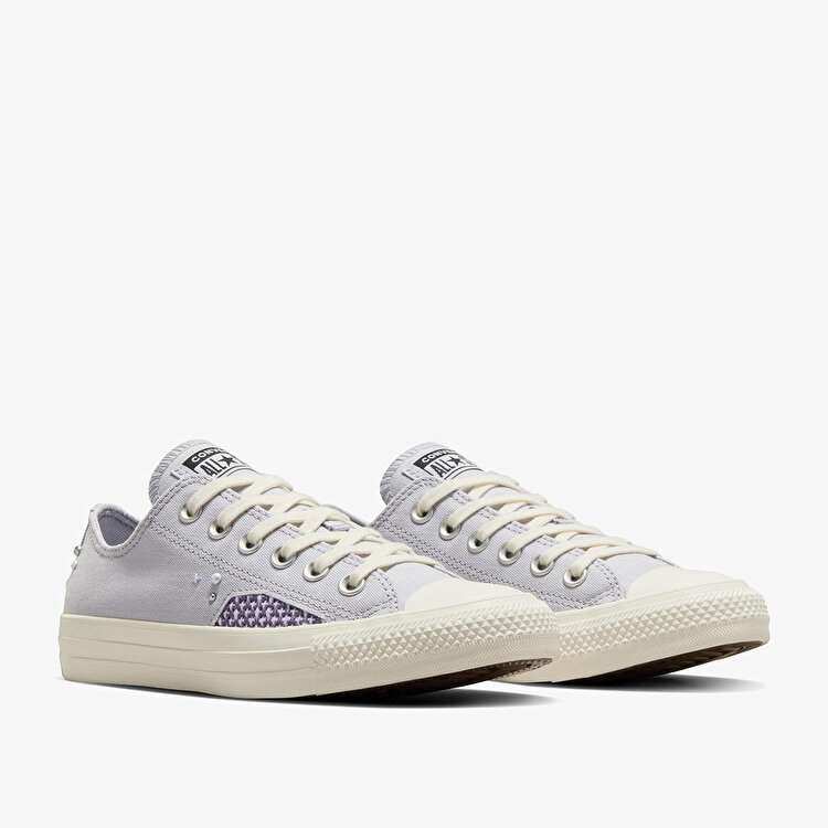 Converse Chuck Taylor All Star Ox Kadın Mor Sneaker - Görsel 4