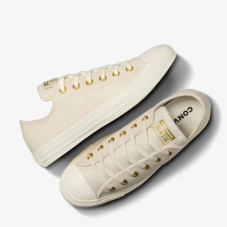 Converse Chuck Taylor All Star Kadın Ekru Sneaker - Görsel 5