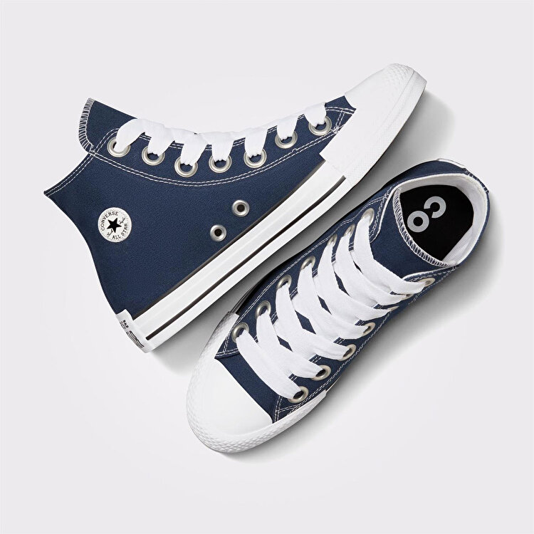 Converse Chuck Taylor All Star Hi Lacivert Sneaker - Görsel 5