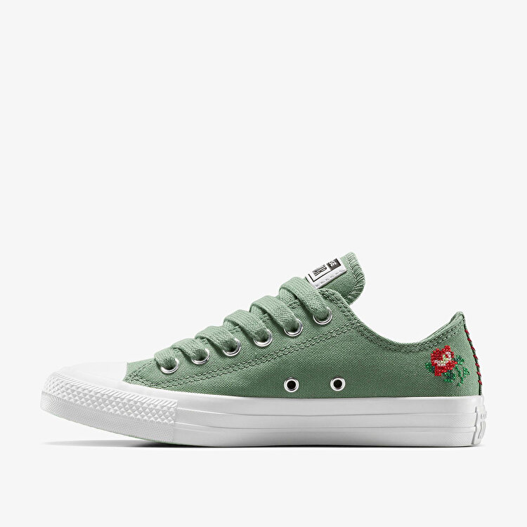 Converse Chuck Taylor All Star Kadın Yeşil Sneaker - Görsel 3