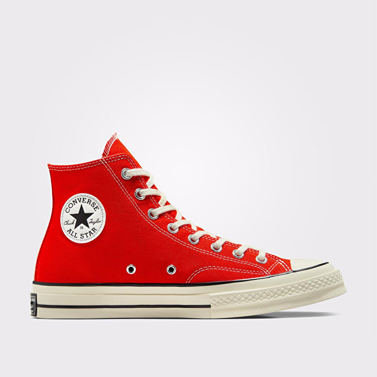 Converse Chuck 70 Hi Erkek Kırmızı Sneaker - Görsel 2
