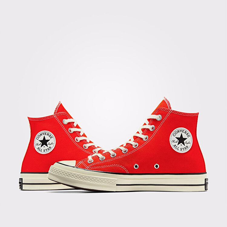 Converse Chuck 70 Hi Erkek Kırmızı Sneaker - Görsel 4