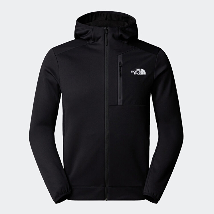 The North Face Mountain Athletics Fleece Erkek Siyah Kapüşonlu
