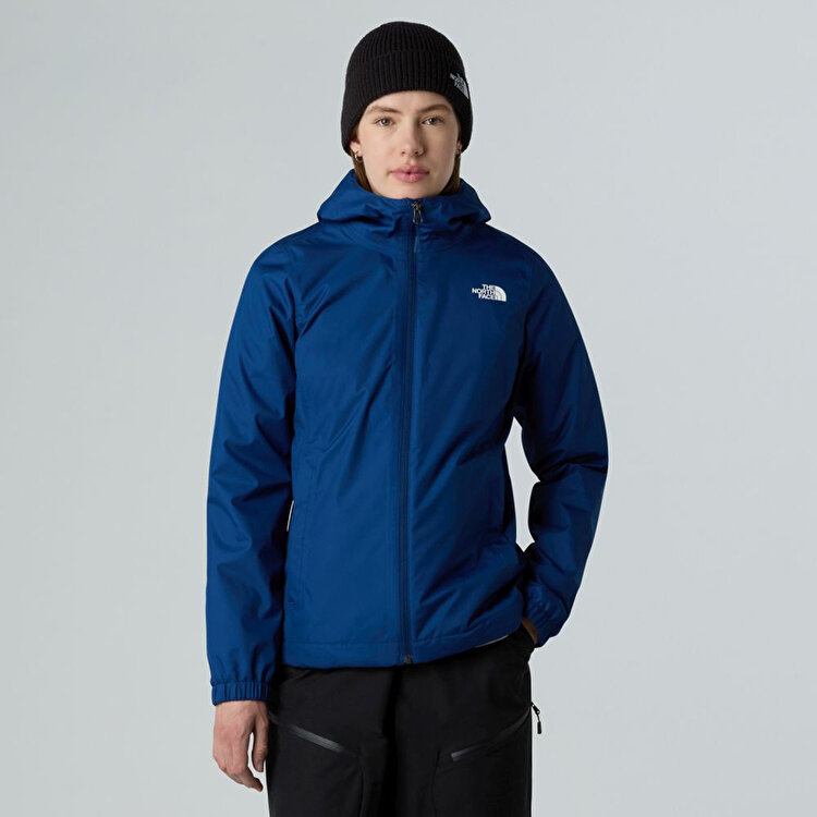 The North Face Quest Kadın Lacivert Kapüşonlu Mont NF00A8BAD1R1