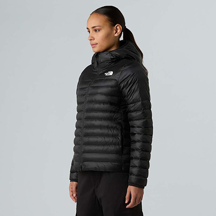 The North Face Terra Peak Kadın Siyah Kapüşonlu Mont