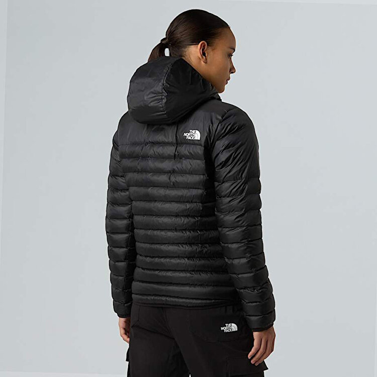 The North Face Terra Peak Kadın Siyah Kapüşonlu Mont