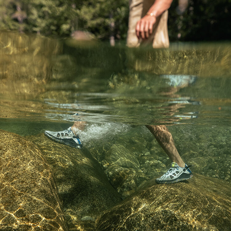 Salomon Techamphibian 5 Kadın Gri Deniz Ayakkabısı - Görsel 7