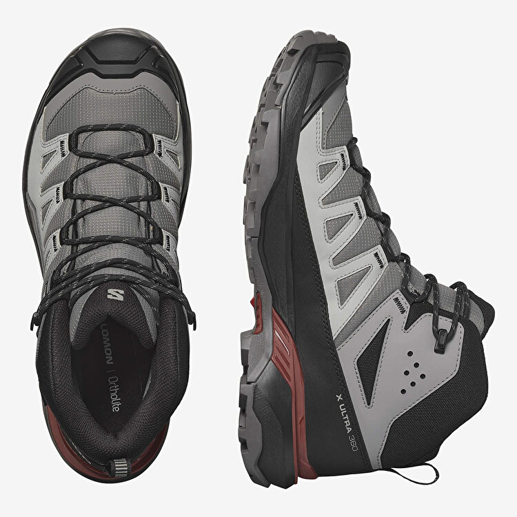 Salomon X Ultra 360 Goretex Erkek Gri Bot - Görsel 4