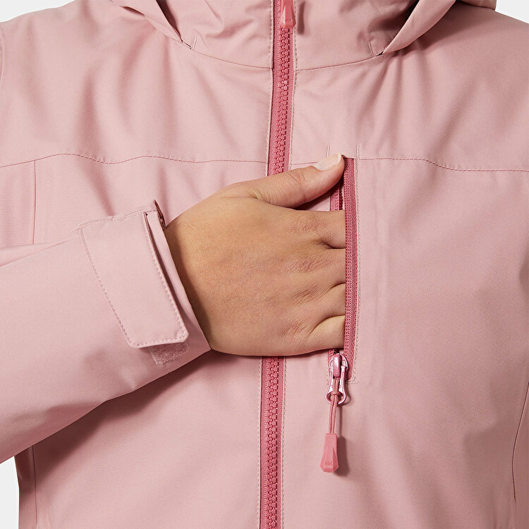 Helly Hansen Crew Hooded Midlayer 2.0 Kadın Pembe Mont