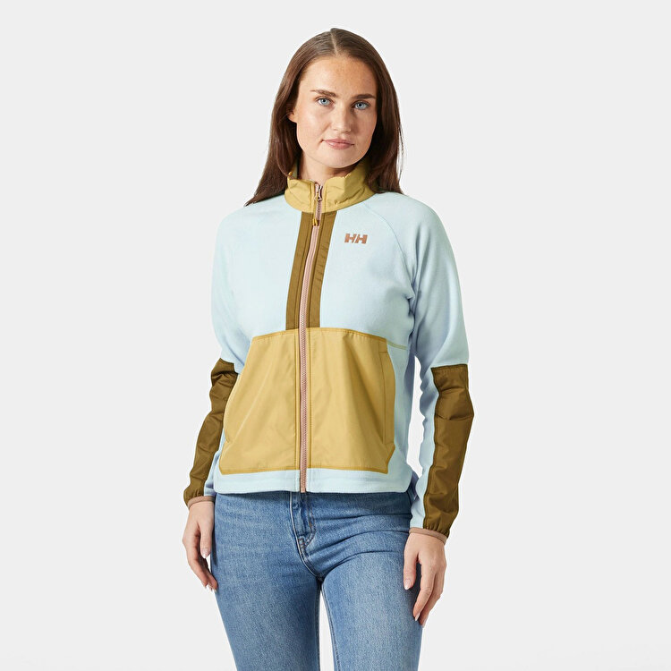 Helly Hansen Polar Rig Kadın Mavi Dik Yaka Ceket
