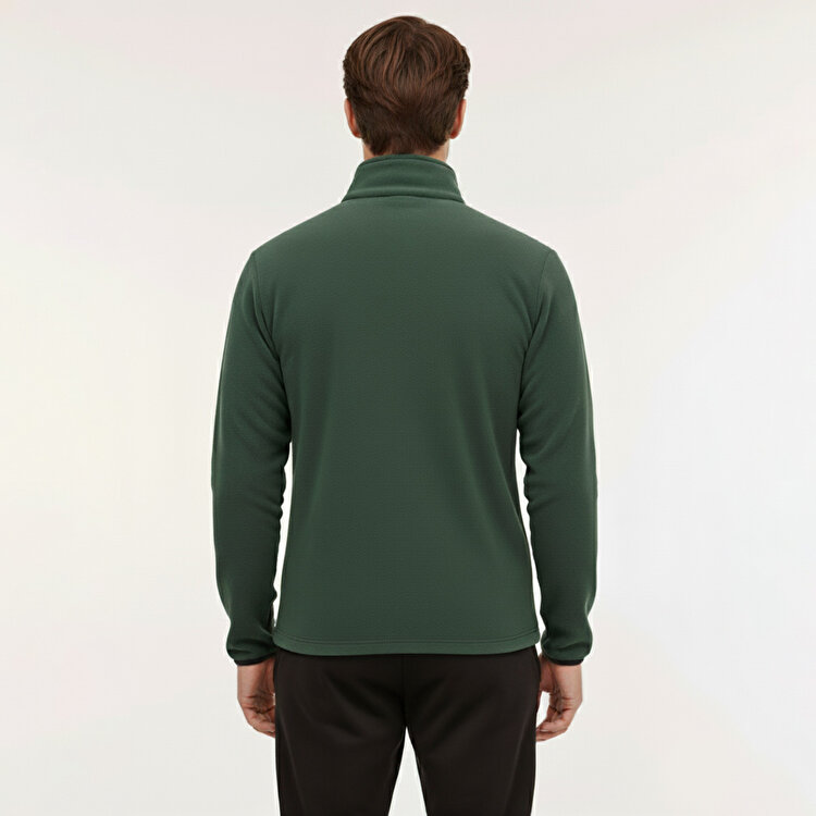 Helly Hansen Polar Mount Fleece Erkek Yeşil Dik yaka Sweatshirt