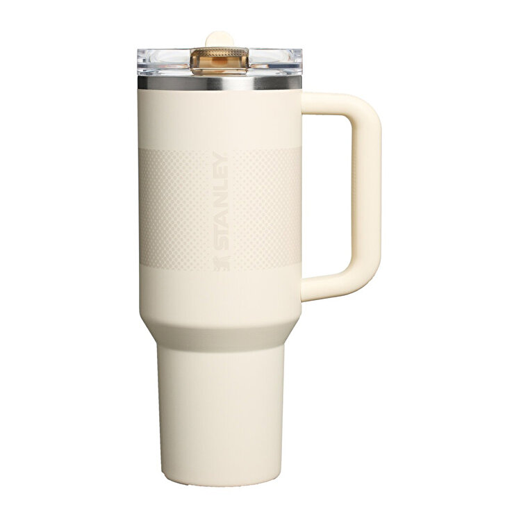 Stanley The Quencher ProTour Flip Straw Tumbler Bej Pipetli Termos
