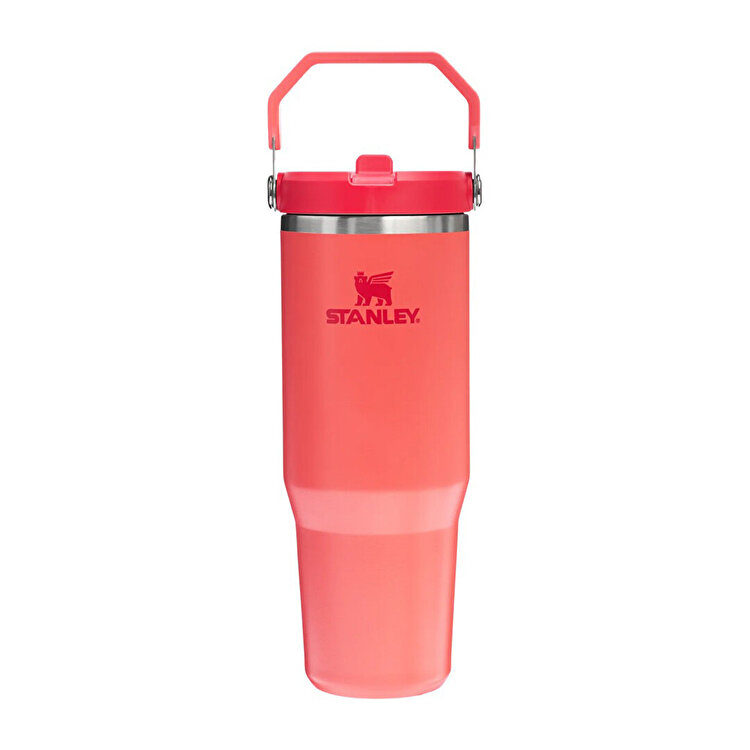 Stanley The IceFlow Flip Straw Pembe Pipetli Termos Bardak 0,89 LT