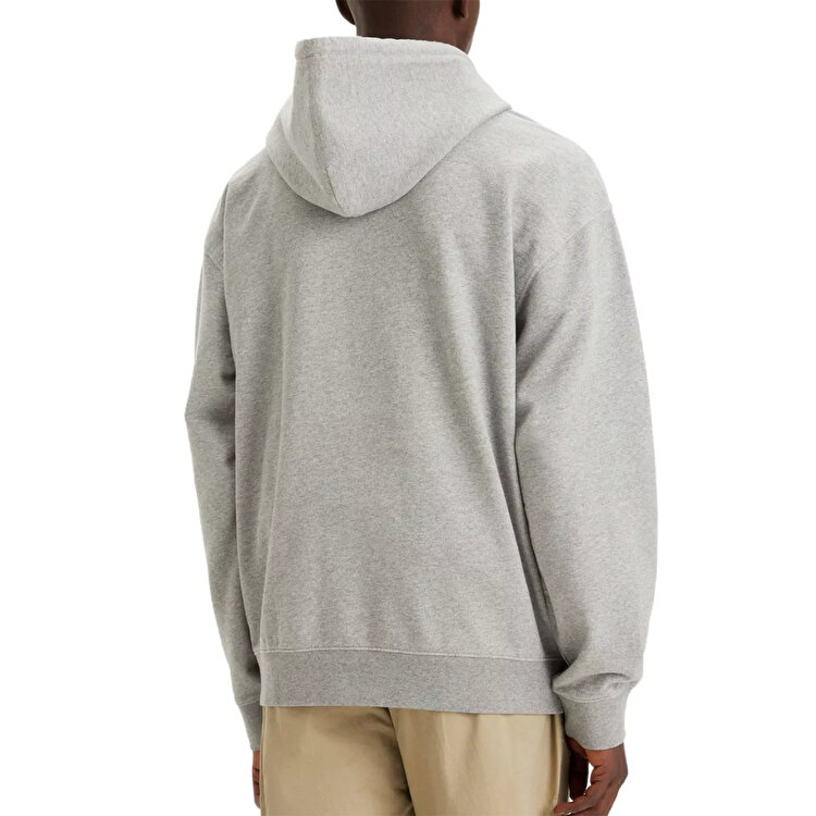 Levi's Erkek Gri Kapüşonlu Sweatshirt
