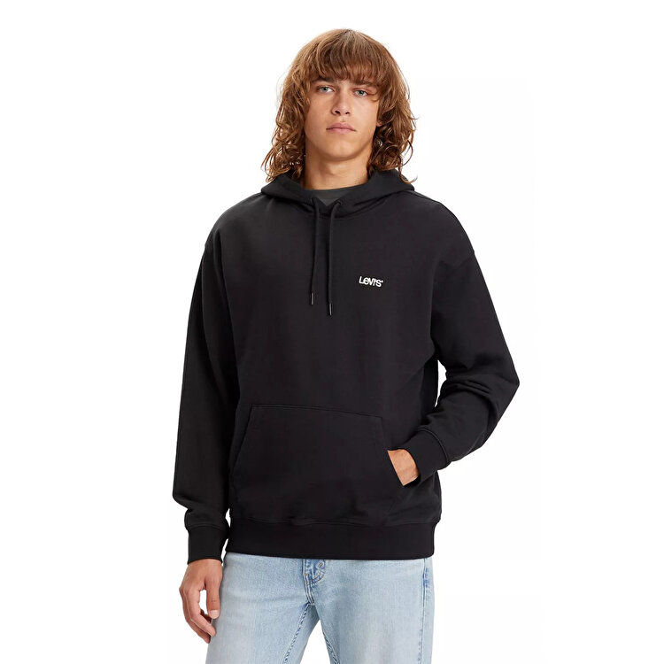 Levi's Erkek Gri Kapüşonlu Sweatshirt A2635-0029 - Sporthink