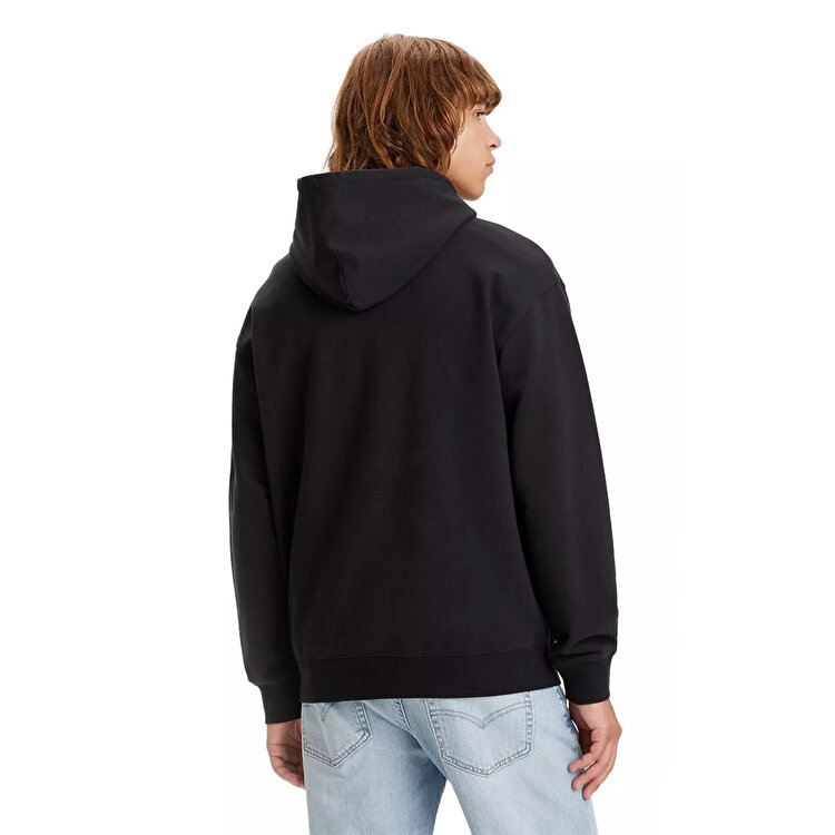 Levi's Erkek Gri Kapüşonlu Sweatshirt