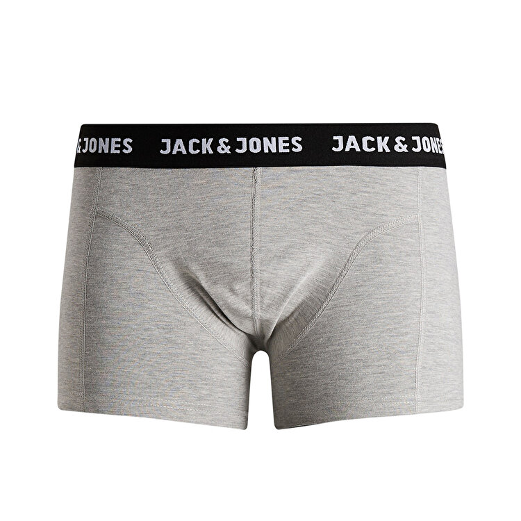 Jack&Jones Anthony 3'lü Erkek Siyah Boxer