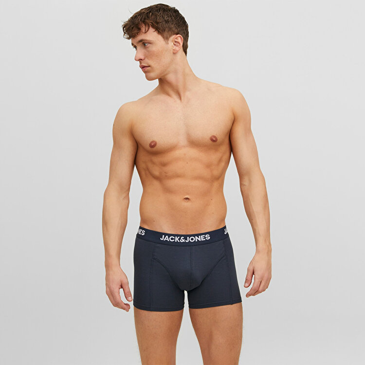 Jack&Jones Anthony 3'lü Erkek Siyah Boxer