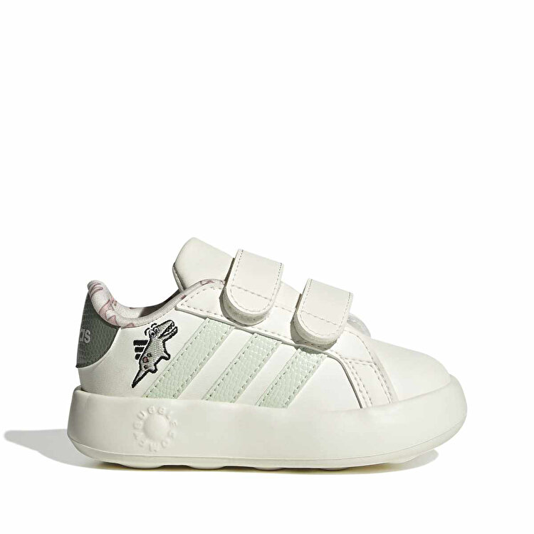 adidas Grand Court Dino Cf I Bebek Beyaz Sneaker - Görsel 2