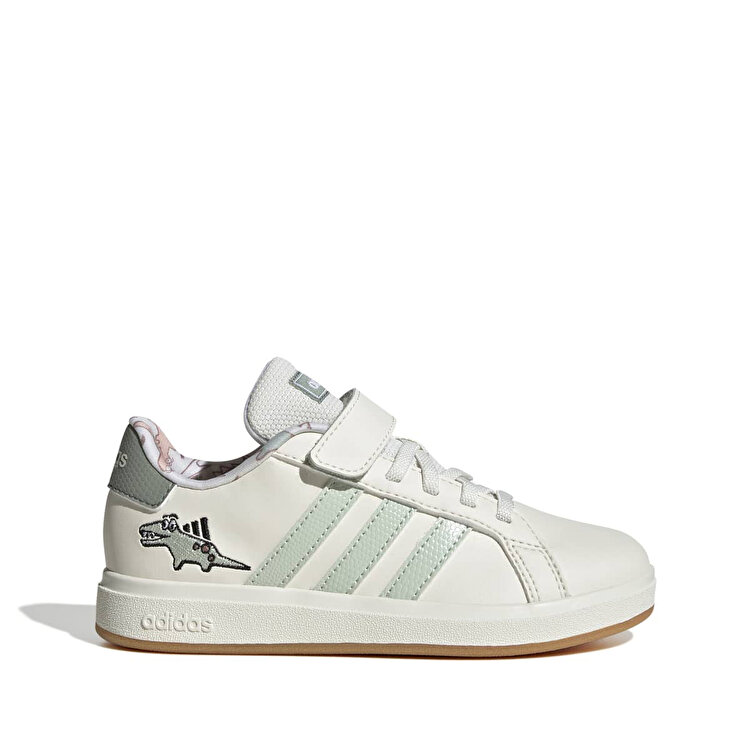 adidas Dino Grand Court El C Çocuk Beyaz Sneaker - Görsel 2