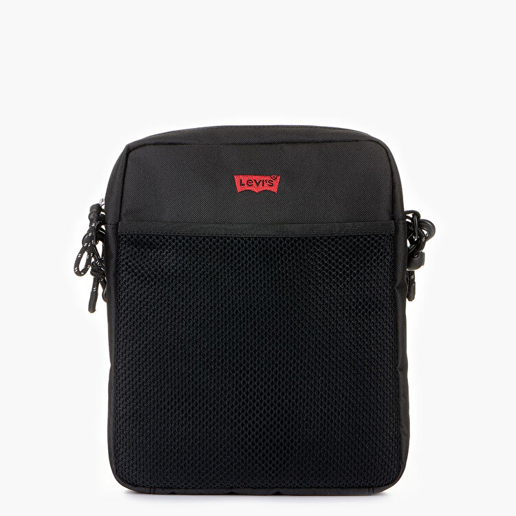 Levis Dual Strap North South Crossbody Erkek Siyah Omuz Çantası