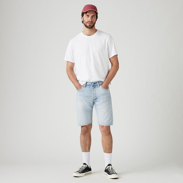 Levis 501 Original Erkek Lacivert Şort