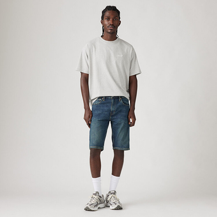 Levis 412 Slim Erkek Mavi Şort