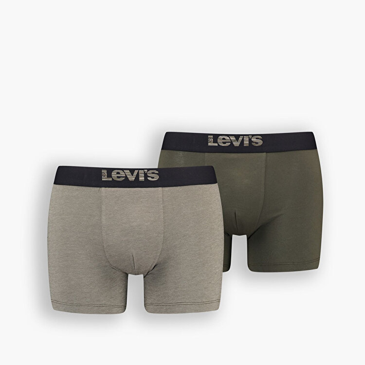 Levis 2'li Erkek Haki Boxer