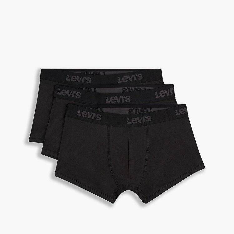Levis 3'lü Erkek Siyah Boxer