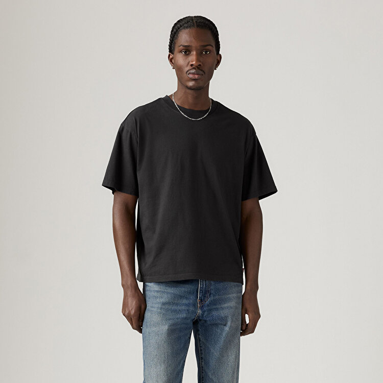 Levis Classic Boxy Erkek Siyah Tişört