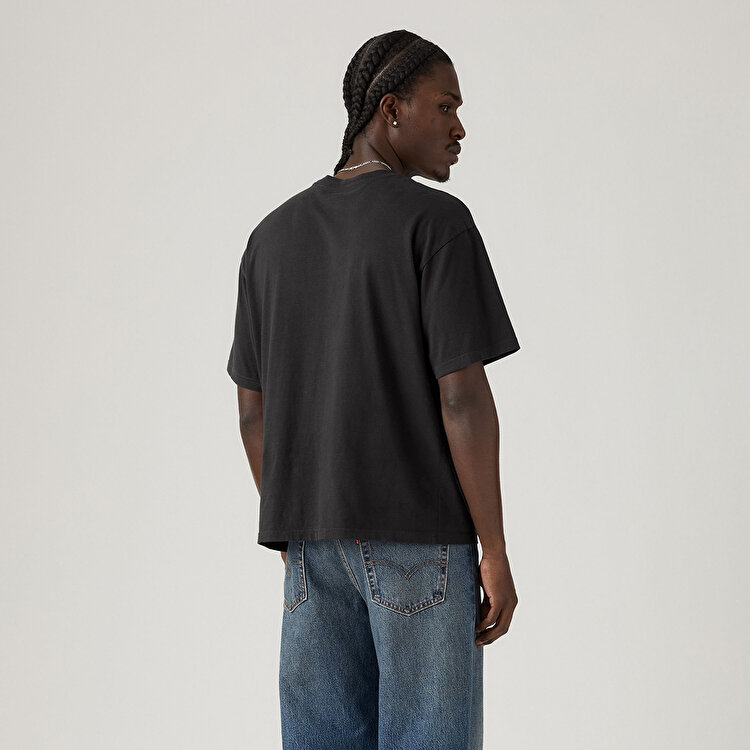 Levis Classic Boxy Erkek Siyah Tişört