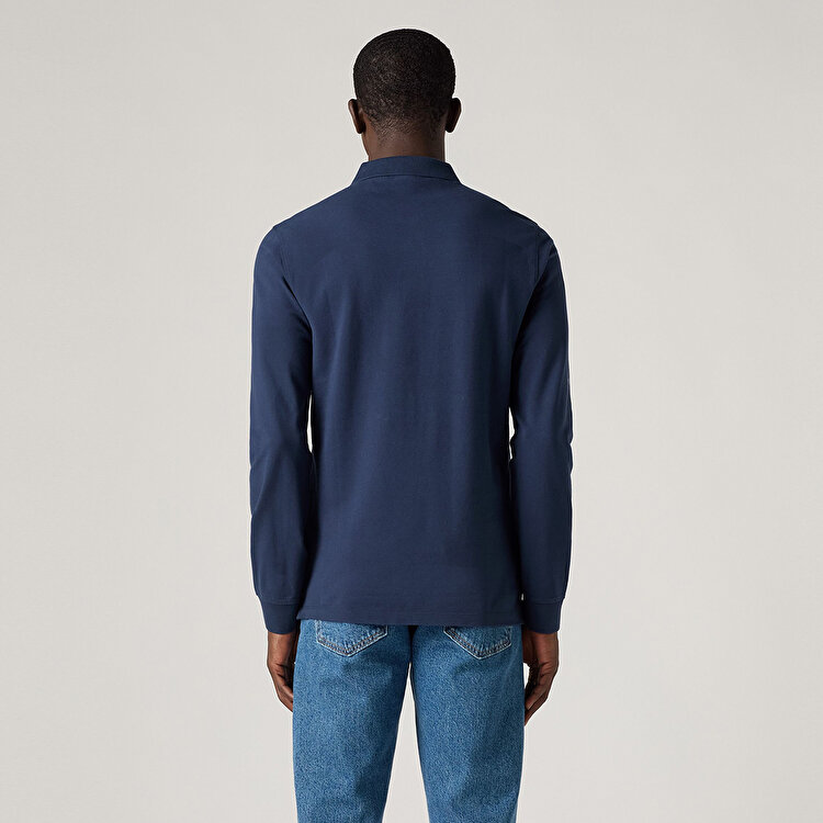 Levis Housemark Slim Erkek Mavi Polo Yaka Tişört