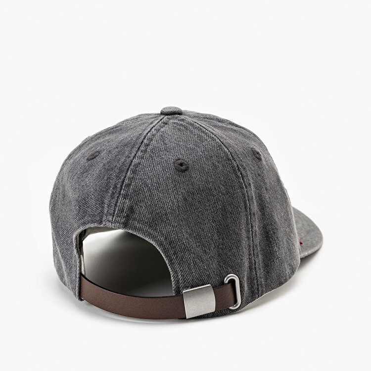 Levis Relaxed Dad Heritage Gri Şapka