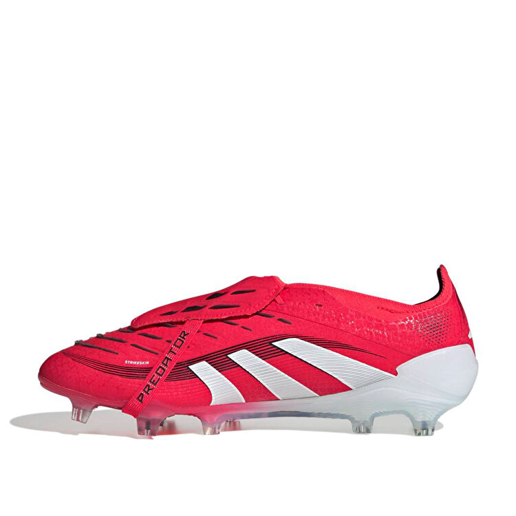 adidas Predator Elite Fold-Over Tongue Firm Ground Erkek Kırmızı Krampon - Görsel 3