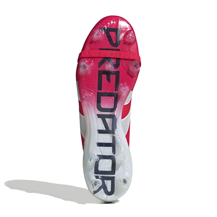 adidas Predator Elite Fold-Over Tongue Firm Ground Erkek Kırmızı Krampon - Görsel 5